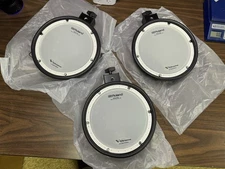 3 Pack - Roland PDX-8 Dual Trigger Mesh Head V-Drum Trigger Pads - NOB - K5M7760