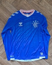 Rangers Blue Home Football Jersey Size Uk 2XLB Brand New No Tags 2018 2019 