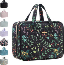 Hanging Toiletry Bag for Travel, Mothers Day Gift for Mom, 12X9X4.5 Inch Large C