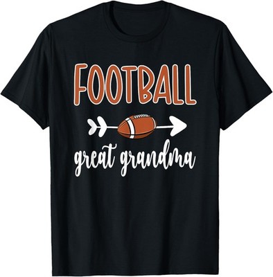 Proud Football Great Grandma Of A Football Player T-Shirt