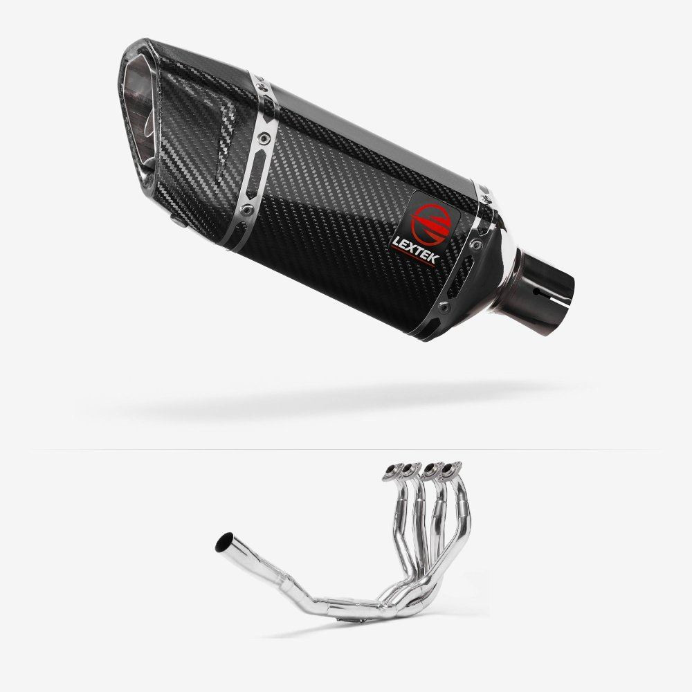 Lextek SP11C Exhaust System 200mm for Kawasaki ZX-6R Ninja (09-20)