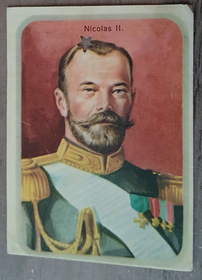 Alte Bildkarte KEKSE MARTIN Nikolaus II Zar von Russland Sohn Alexander