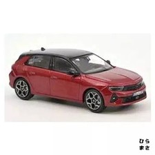 Diecast Car 1/43 Opel Astra 2022 Red Metallic Highly Detailed