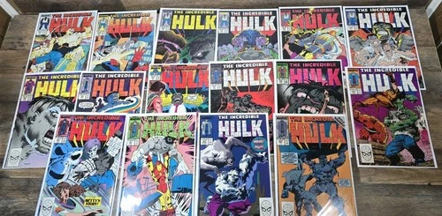 VINTAGE MARVEL COMICS THE INCREDIBLE HULK #348-#363 1 KEY 16 Books Lot