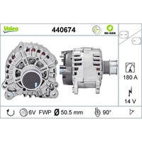 Generator Valeo 440674 FüR Skoda VW Seat Audi Yeti Golf VI Citigo Octavia III A3