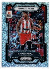 Isaiah Canaan 2023-24 Panini Prizm Euroleague 17/25 Mojo Prizm Olympiacos #40