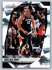 2024 Panini Prizm WNBA #84 Chelsea Gray Ice Prizms