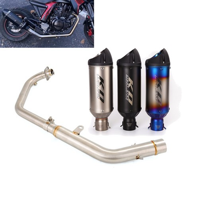 #ad #ad For Lifan KPM200 KPT200 2021 2025 Exhaust Header Front Pipe Slip On 51mm Muffler $119.00