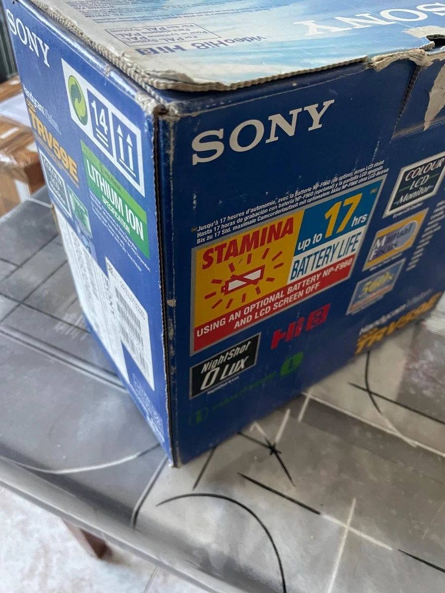 Cámara móvil Sony CCD-TRV59E PAL Hi8