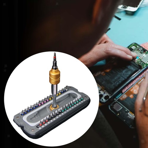 Precision Screwdriver Set with 36 Bits Home Improvement with Storage Case Mini - Picture 7 of 7