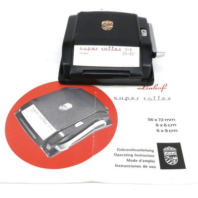 LINHOF Super Rollex 6x9  Film - Kassette * Fotofachhändler *