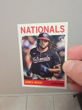 James Wood 2025 Topps Archives Rookie Washington Nationals RC #64