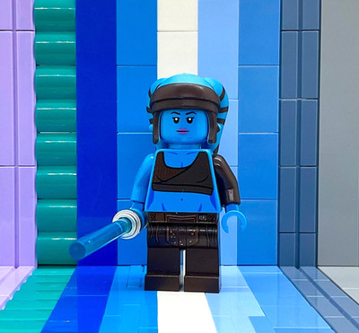 Lego Star Wars Ayla Secura Minifigur aus dem Set 75182 aus Republic Hover Tank