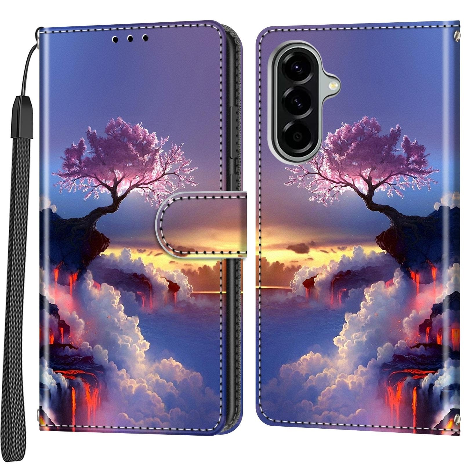 Coque Samsung Galaxy A57 étui antichoc à rabat contre les rayures d'écran