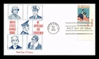 DR JIM STAMPS US COVER SERVICEMEN SAVINGS BONDS 25TH ANNIVERSARY FIRST DAY ISSUE