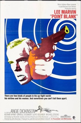 POINT BLANK, LE POINT DE NON-RETOUR, 1967, LEE MARVIN, REPRO KINOPOSTER