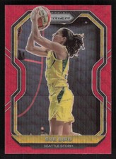 2021 Panini Prizm WNBA #65 Sue Bird Prizms Ruby Wave
