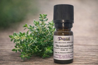 5 ml THYMIANÖL-hell, QUENDEL, Feldth. (T. serpyllum), 100% Naturrein Ätherisch