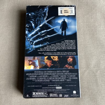 Freddy vs Jason (VHS NEW 2003) Horror Slasher Robert Englund Ken