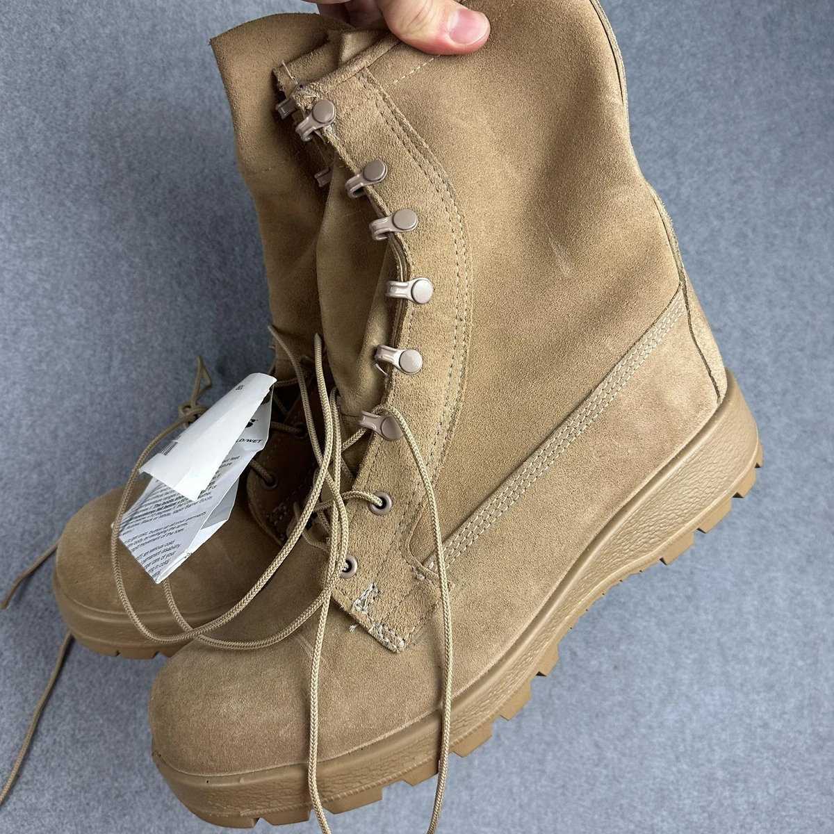 Bates Men\'s 9.5 Military Cold Weather Boots Vibram Army Tactical Never worn Bates Men main image 4