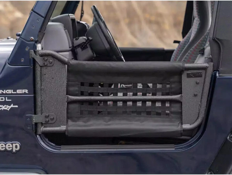 Rampage Trail Doors Pair Fits 1997-2006 Jeep Wrangler TJ Standard - Изображение 2 из 4