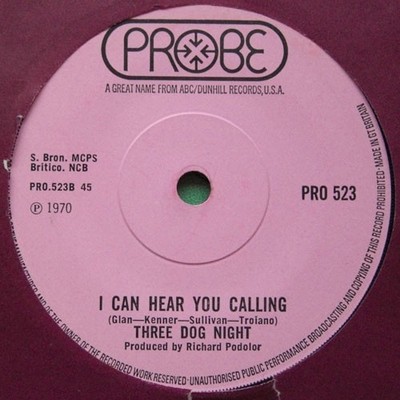 Three Dog Night - Joy To The World (7'', Single, Sol)