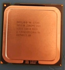 Intel Core 2 Duo E7500 CPU Processor 2.93Ghz LGA 775 SLGTE Desktop PC Computer