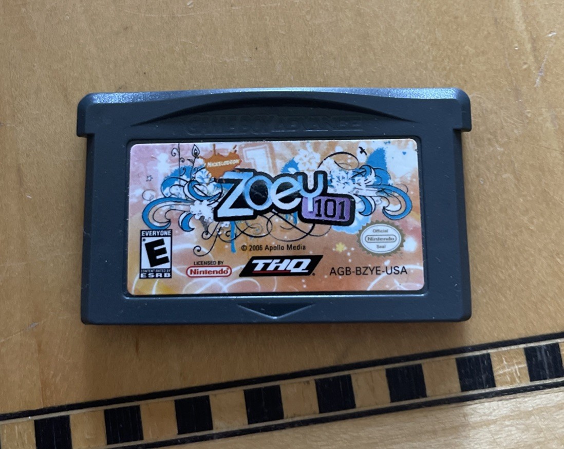 Zoey 101 (Nintendo Game Boy Advance, 2007) Game Cartridge Only