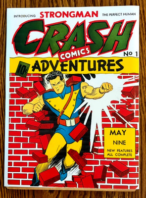 CRASH COMICS ADVENTURES #1  1940    HOLYOKE   SCARCE