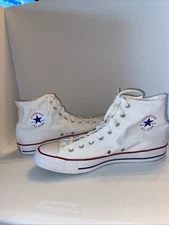 Converse Men's Chuck Taylor All Star Classic High Top Sneaker Shoes White