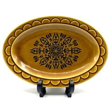 Vintage HOMER LAUGHLIN Coventry Castilian Oval Serving Dish/Under Dish 8.75”x6”