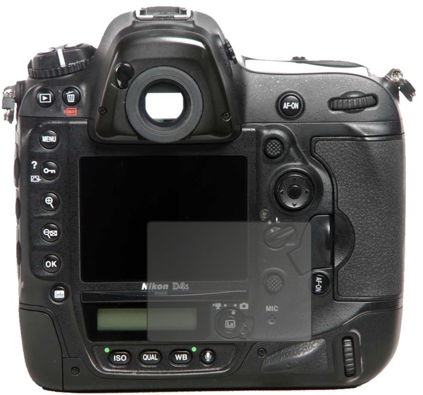 Blickschutzfolie FüR Nikon D4S Matt Schutzfolie Folie Display Schutz Dipos-image