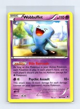 Wobbuffet 36/119 Uncommon Phantom Forces Pokemon Card Lightly Played