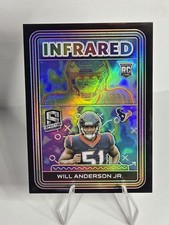 2023 Panini Spectra Infrared Will Anderson #I-WAG /99 RC Texans Rookie Card 🔥📈