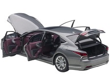 Autoart 78867 Lexus LS500h Manganese Luster Gray 1/18 Model Car