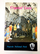 Sequoia National Park Crystal Cave Vintage Brochure Booklet