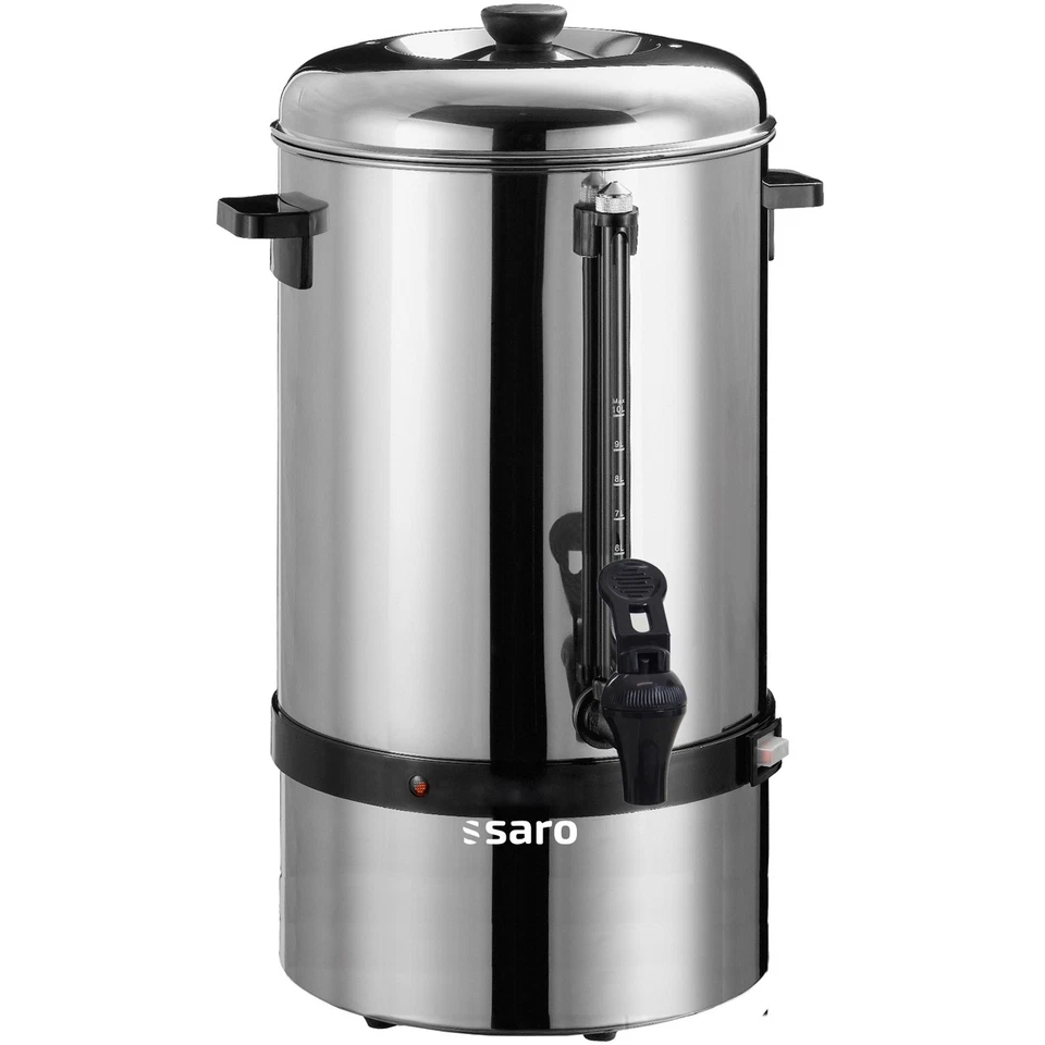 SARO Kaffeemaschine mit Rundfilter Modell SAROMICA 6005, Edelstahl, 6,75 Liter