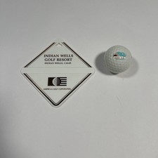 Insignia de campo de golf Bagtag Plus Ball - Indian Wells Resort CA