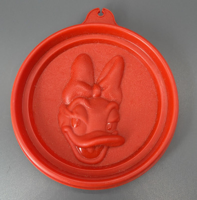 Tupperware Disney Jello Mold Daisy Duck Red Seal