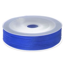 Twisted Nylon Twine Thread 1.5mm 20M/65 Feet Braided Nylon String, Medium Blue
