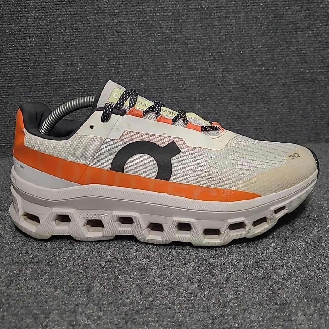 On Cloud Cloudmonster CloudTec OC  White/Orange M… - image 6
