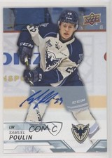 2018-19 Upper Deck CHL Auto Samuel Poulin #66 Auto 0b2i