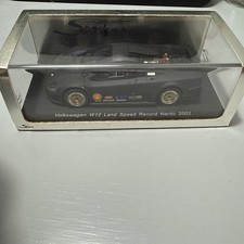 🔥SUPER RARE! Spark 1/43 Volkswagen W12 Land Speed Record Nardo 2002 - S0442