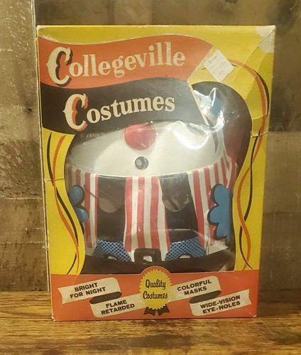 1965 "FRED GONK" Original Rare COLLEGEVILLE "GONK" HALLOWEEN COSTUME In The BOX