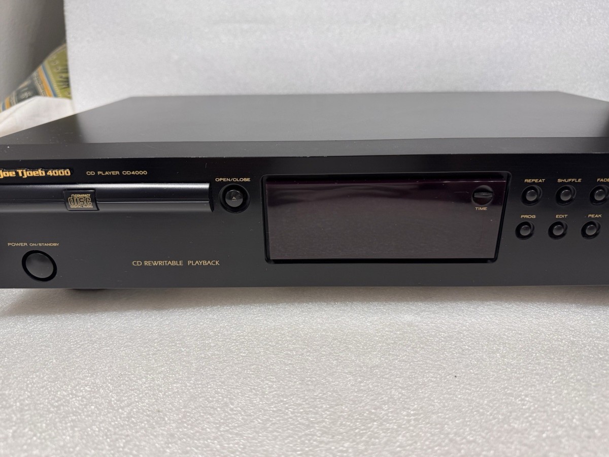 Vacuum Tube Marantz AH! Njoe Tjoeb CD-4000 with 24-bit/192kHz