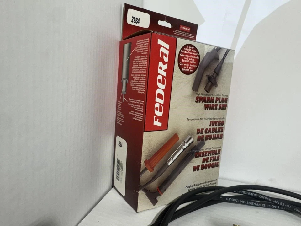 Cables de bujía para Ford Festiva Aspire 1987-1997 y Mercury Tracer 1,3 L 1,6 Foto 3 de 3