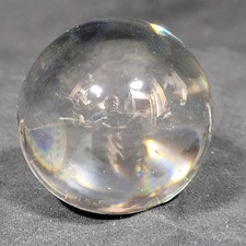 Glass Crystal Ball, Sphere, Globe 60 mm Clear -/Chn2