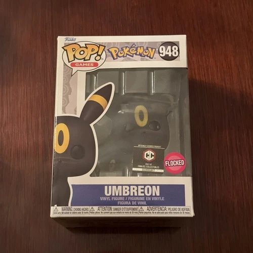 Funko POP! Pokémon: Umbreon Flocked Chalice Collectibles Exclusive #948