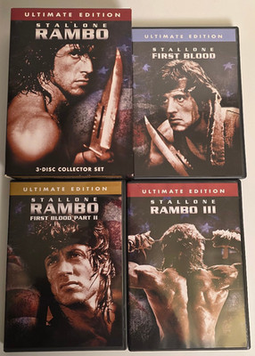 Rambo - Ultimate Edition DVD Collection 3-Disc Collector Set