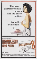 Butterfield 8 Elizabeth Taylor movie poster print 2